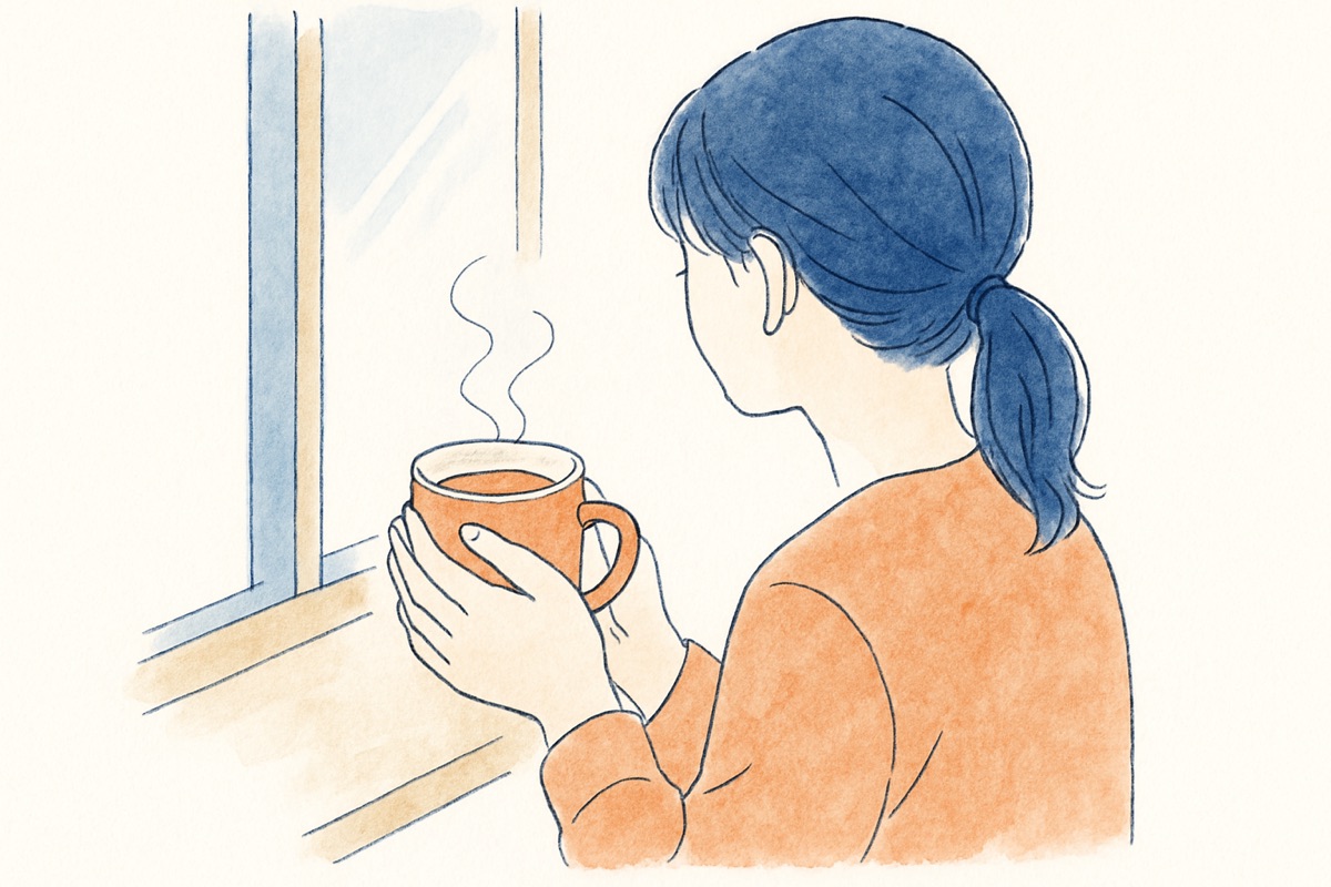 一人で静かに気持ちを整理する時間