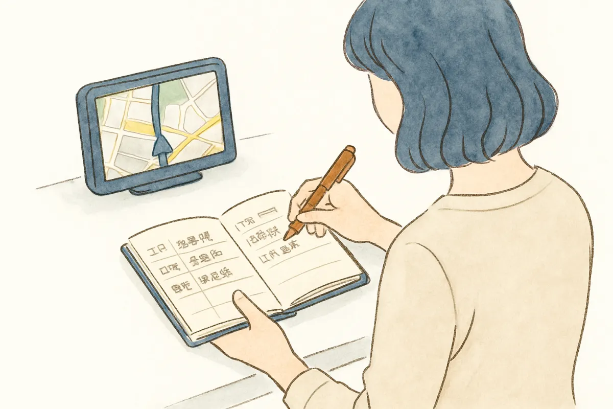 違和感を記録に変える手順