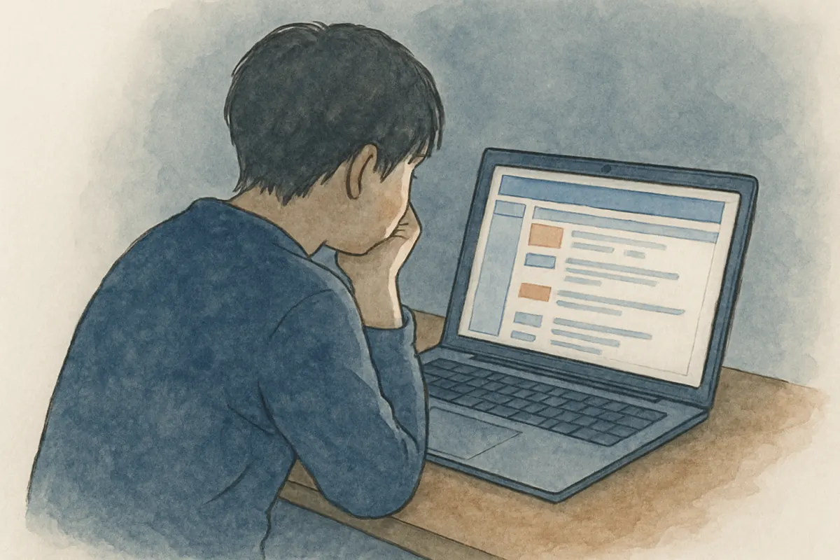 ネットの体験談を鵜呑みにしがちな場面