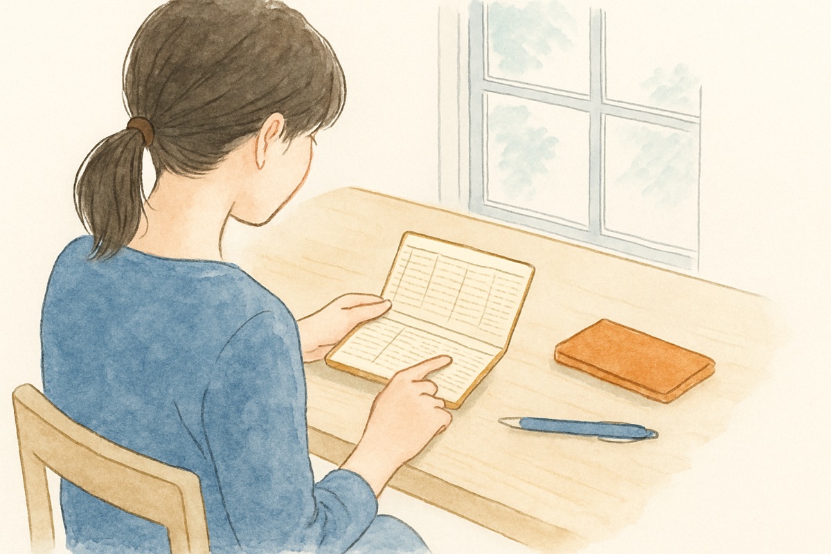 調査にあてられる予算を確認する様子