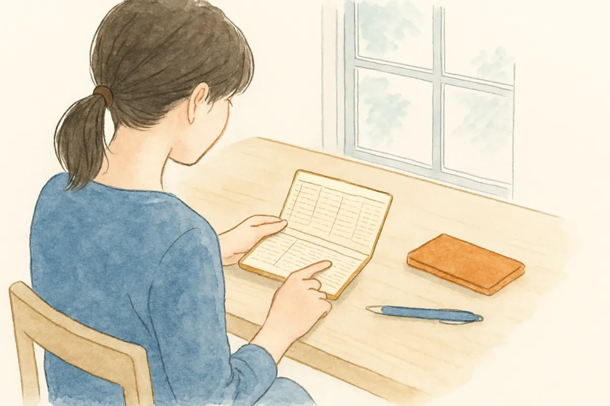 調査にあてられる予算を確認する様子