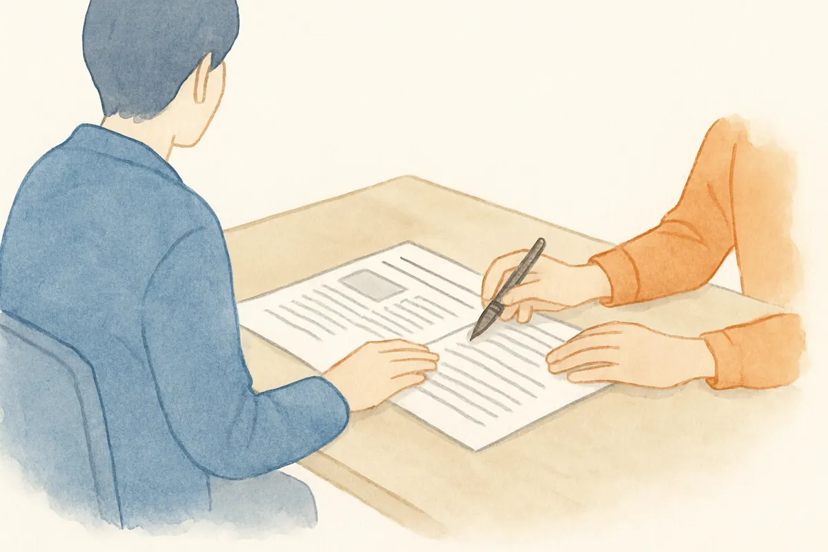 探偵への相談で特定調査の計画を立てるイメージ