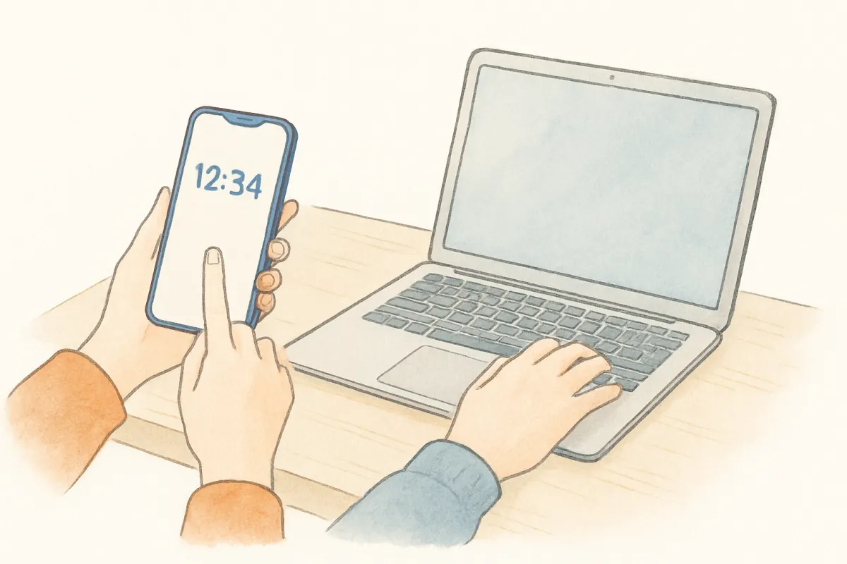スマホ解除とパソコンログインの違い