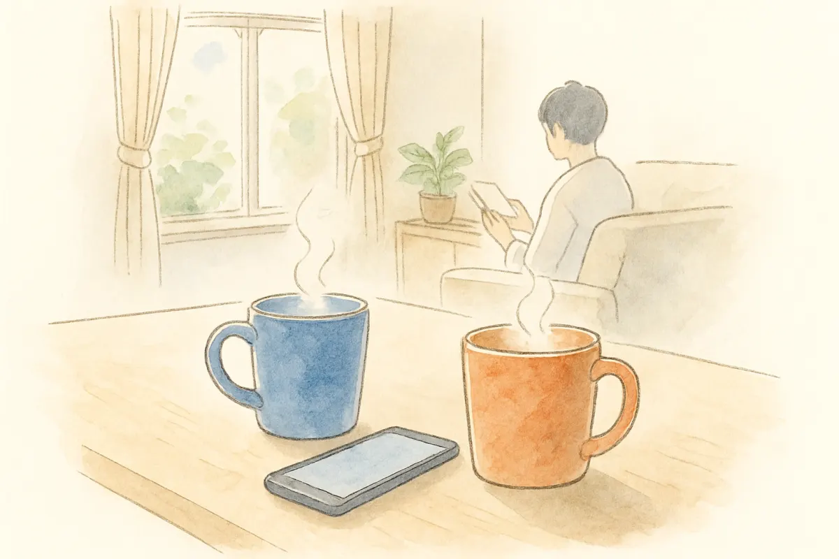 決めつけずに向き合う朝の食卓のイメージ