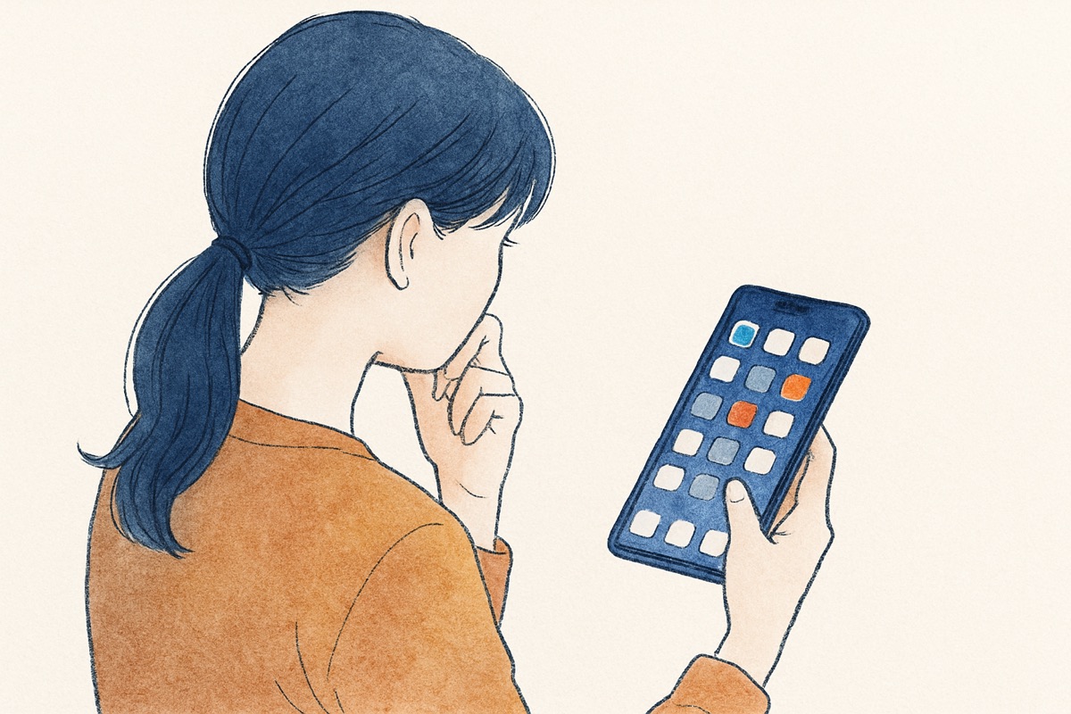 複数のSNSアプリが並んだスマホの画面