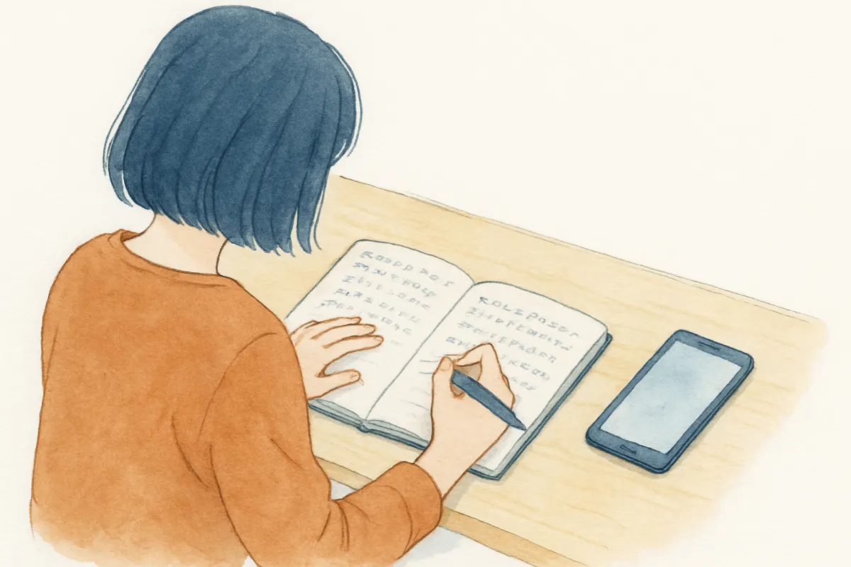 利用時間より確実な記録を残す様子