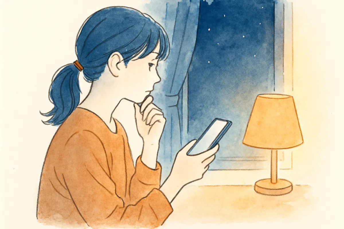 調査が長引く不安を抱えながら報告を待つ女性のイメージ