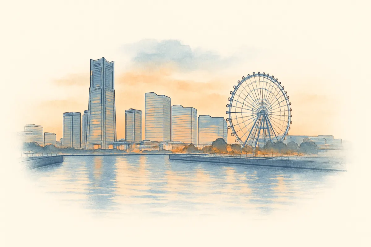 横浜の街並みのイメージ